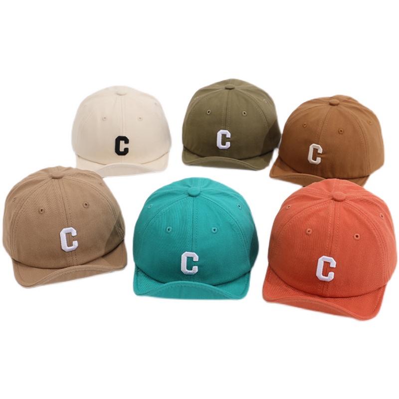 Mũ Lưỡi Trai Vành Mềm In Hình Mặt Cười Dễ Thương Thời Trang Mùa Hè Cho Bé Từ 1-3 Tuổi