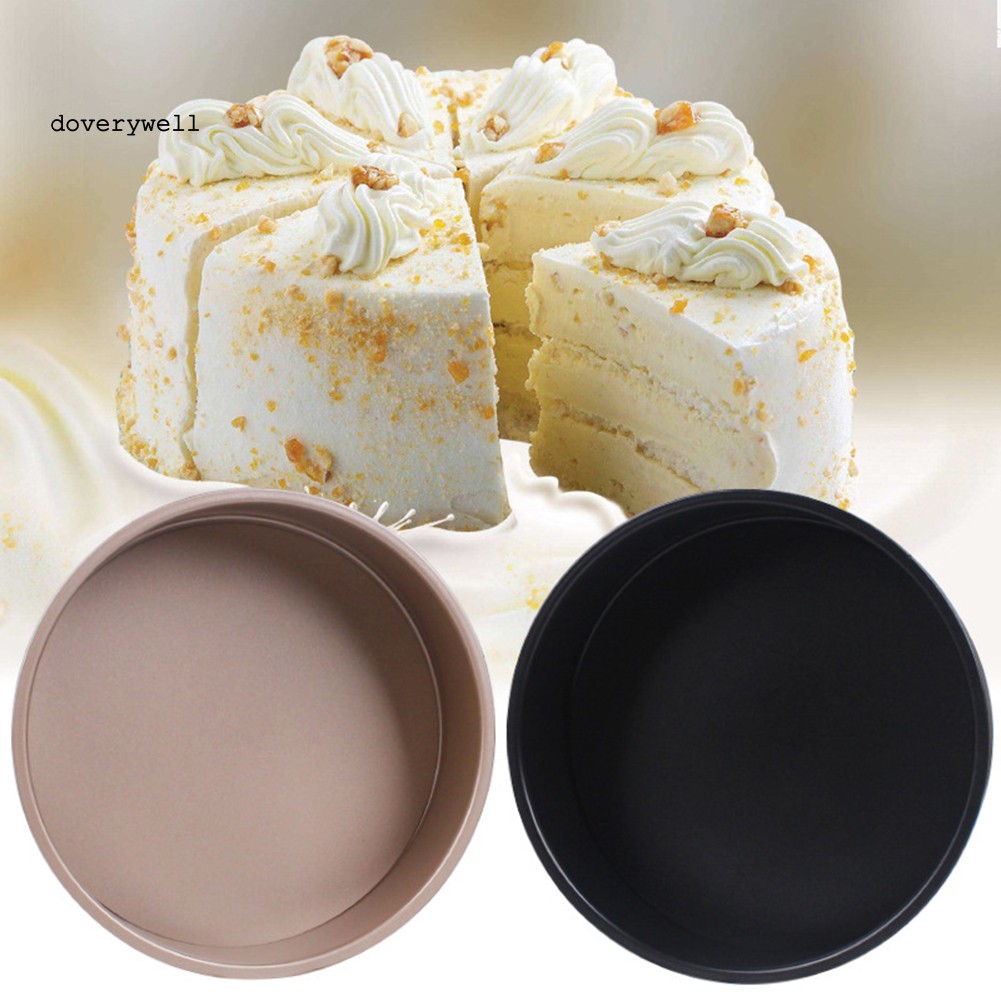 Khuôn Làm Bánh Hình Tròn Không Dính Bằng Thép Không Gỉ