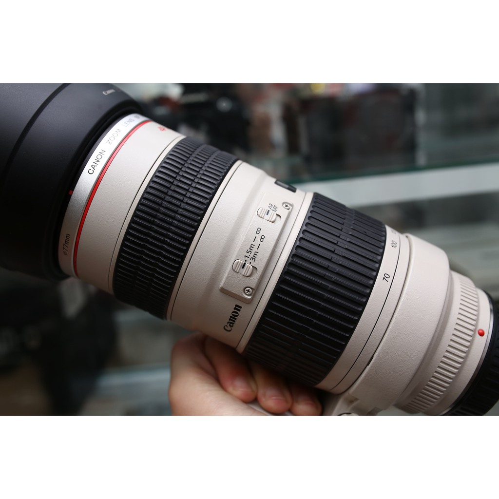 ỐNG KÍNH CANON TELE CANON EF 70-200mm F2.8 L USM - SIÊU PHẨM CHÂN DUNG