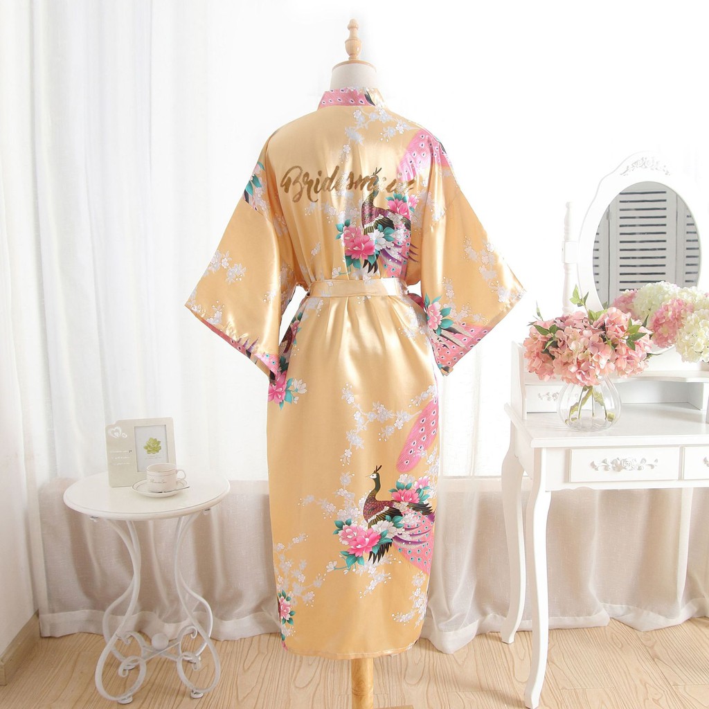 Áo ChoàNg Ngủ KiểU DáNg Chú Công Cho Nữ