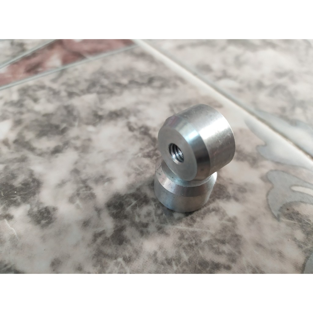 Cặp cục nhôm đóng giữ gù tay lái , gắn cho các loại xe
