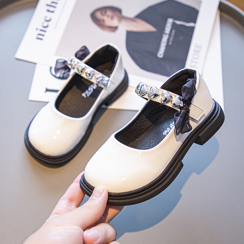 Giày Da Mary Jane Phong Cách Thời Trang Hàn Quốc Dành Cho Nữ