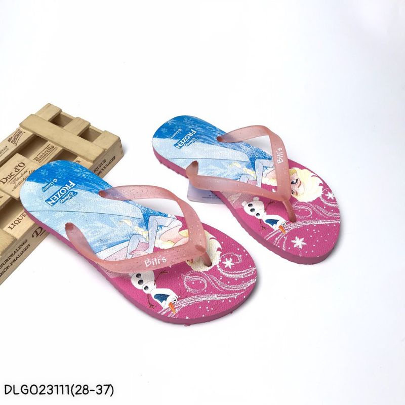 Dép Xỏ ngón bé gái hình Công chúa Elsaa