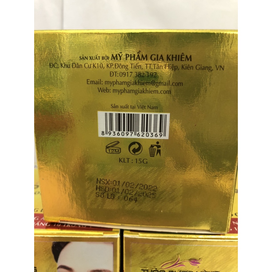 Kem thảo dược vàng collagen