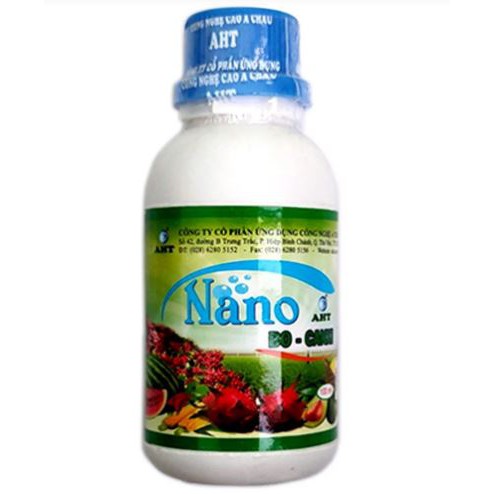 NANO BO - CANXI - Giúp rễ dài, thân cứng cáp, chống nứt trái, rụng nụ 100ml