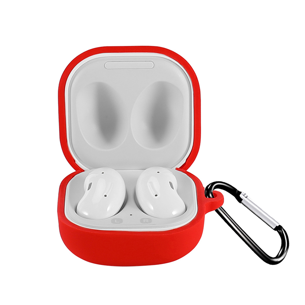 Vỏ bọc silicone mềm bảo vệ hộp sạc tai nghe Samsung Galaxy Buds Live chống sốc