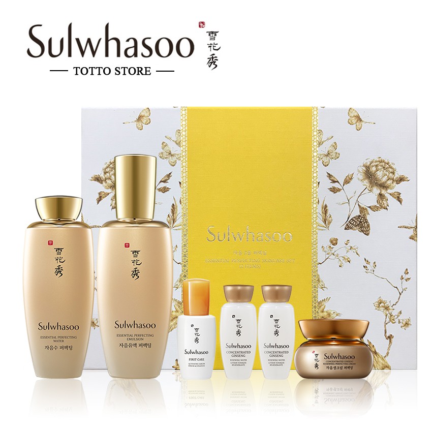 [Có bill] Bộ dưỡng da Sulwhasoo săn chắc Essential Perfecting Emulsion 300ml