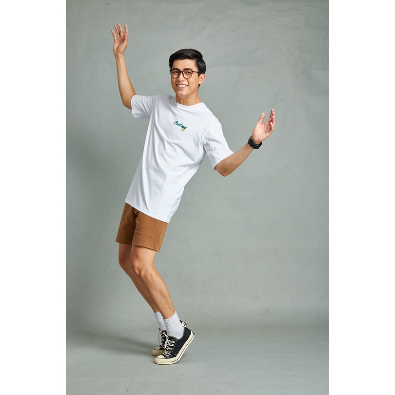 Áo thun nam cổ tròn BEN &amp; TOD 22062 vải cotton, ghép màu, thoáng mát, cao cấp, thanh lịch, trẻ trung