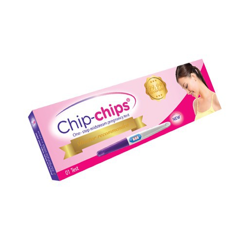 Que thử thai Test Chip-Chips - hộp 1c Cao Cấp