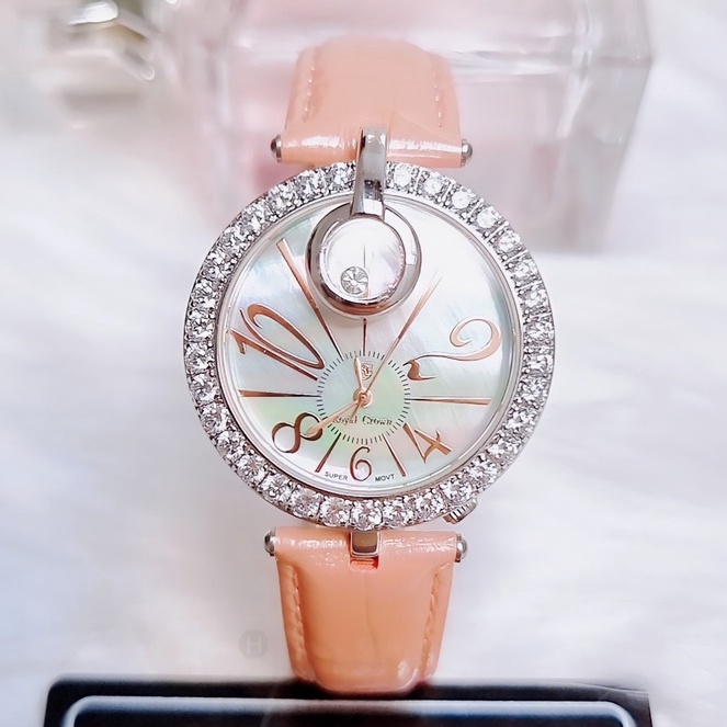 Đồng Hồ Nữ Royal Crown 3850 Chính Hãng (Pink)