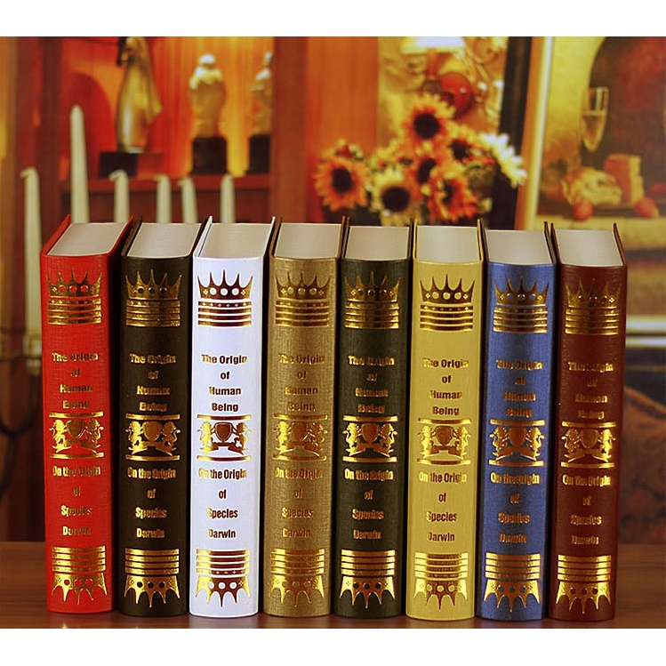 Mô hình sách phong cách cổ điển Châu Âu dùng trang trí, phụ kiện chụp ảnh