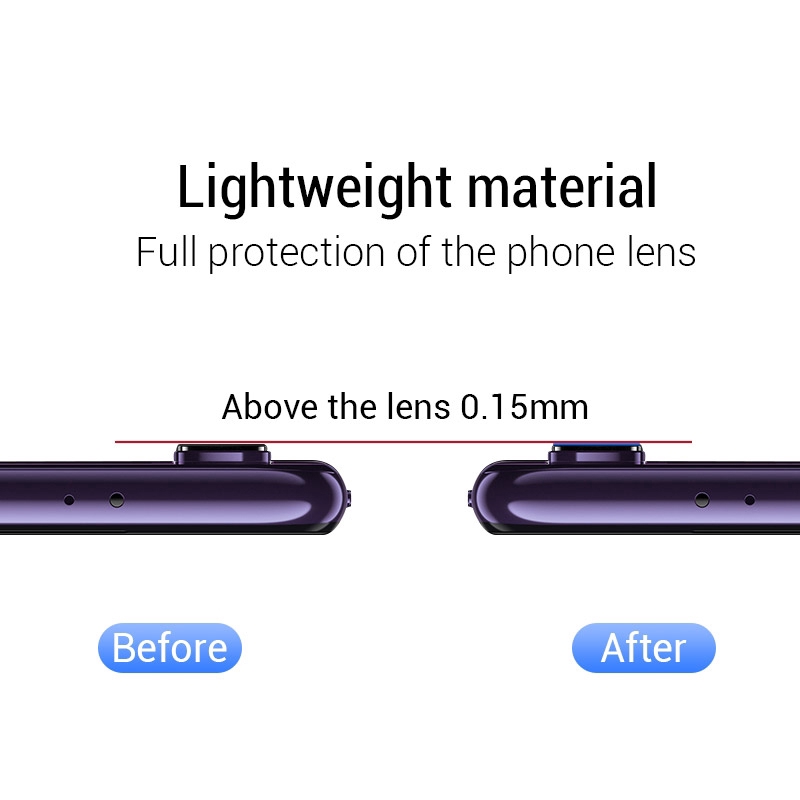 Kính Cường Lực Bảo Vệ Camera Cho Xiaomi Redmi Note 9s 9 Pro Max Note 8t 8 7 6 5 Pro