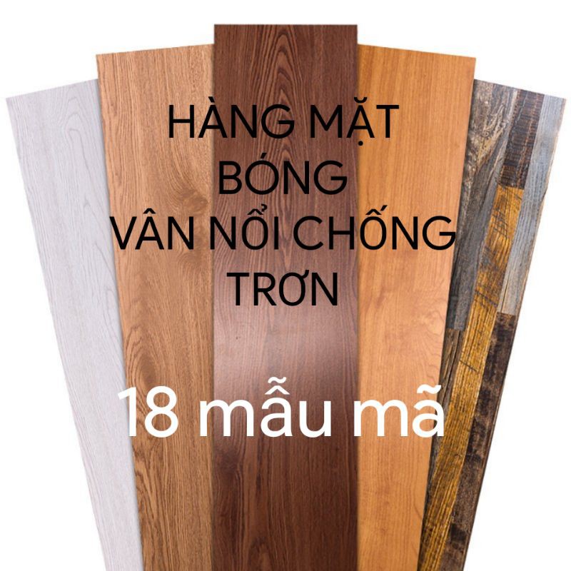 [HÀNG LOẠI 1] SÀN NHỰA GIẢ GỖ-VÂN GỖ-KEO DÁN SẵN-KT 15,44x91,44 ĐỘ DÀY ĐỦ 2MM