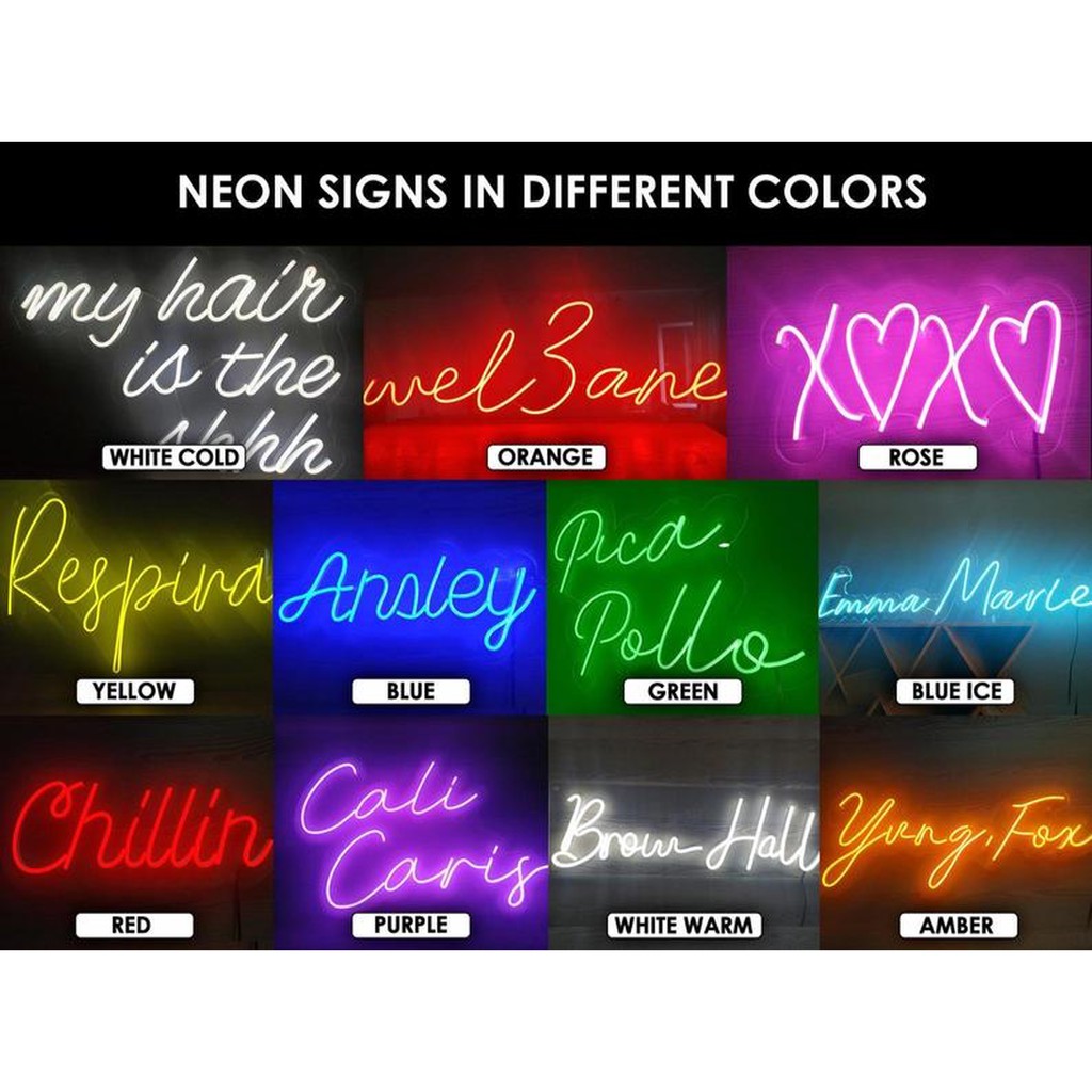 [ HÀNG XUẤT KHẨU ] Đèn trang trí Led neon Sign | MAY | Sử dụng điện 12V | SaigonNeonArt