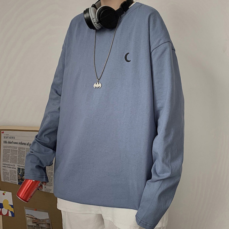 Áo Thun Nam Dài Tay 4 Màu Thời Trang Cỡ M-5Xl