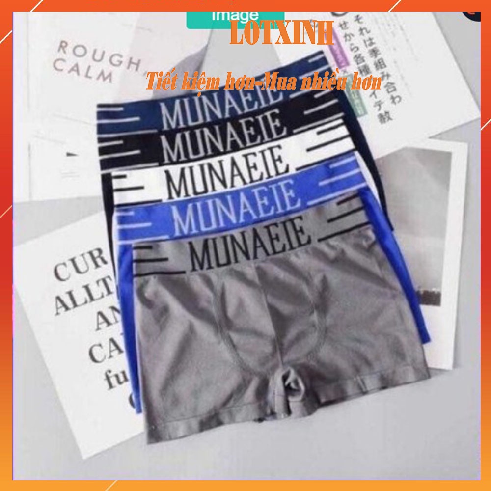 Combo 3 quần lót nam dáng Trunk kháng khuẩn cao cấp LOTNAM11
