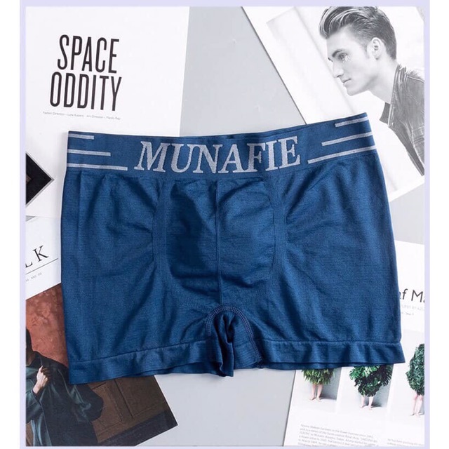 MUA 4 TẶNG 1 = 5 Quần Boxer MUNAFIE Cao cấp - Không đường may