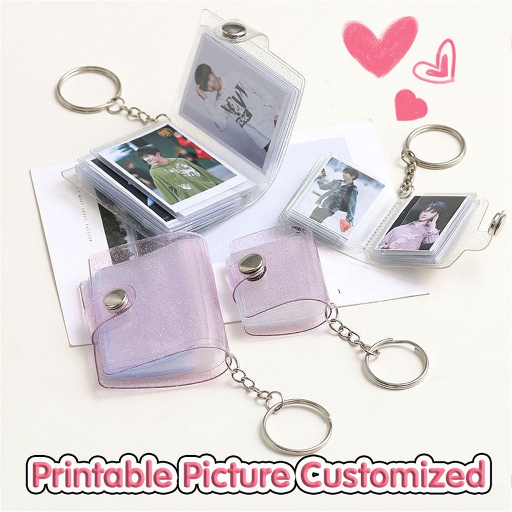 Album Sưu Tập Ảnh Mini Có Móc Khóa 1/2Ins
