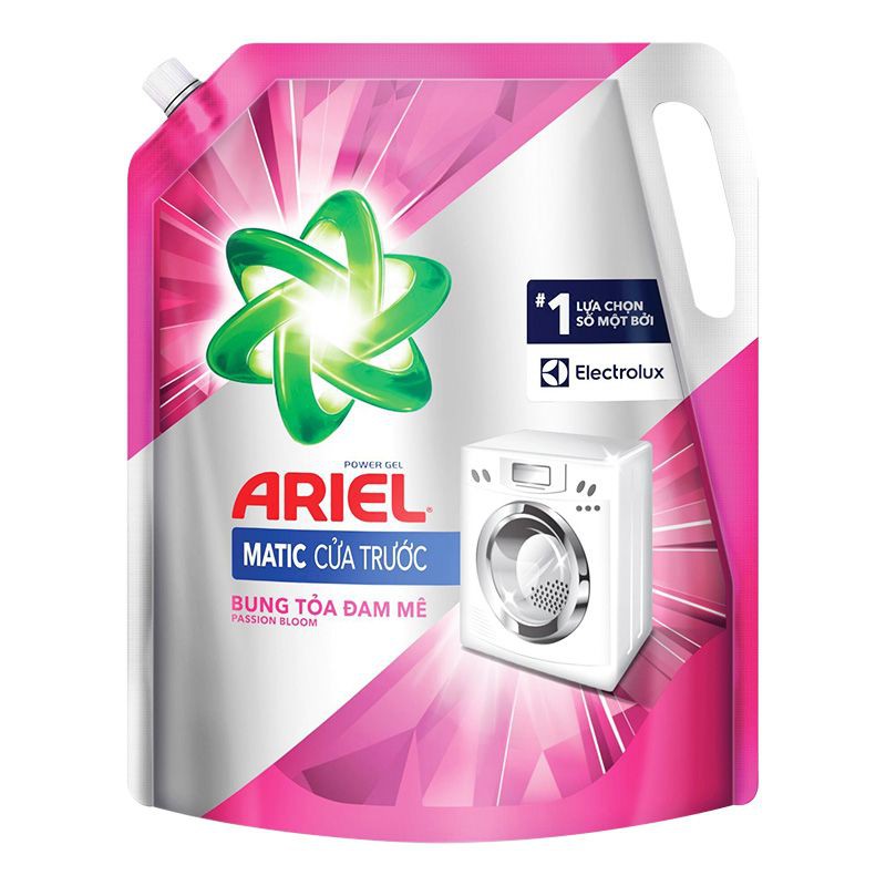 Nước Giặt Ariel Matic Cửa Trước Túi 2.15KG