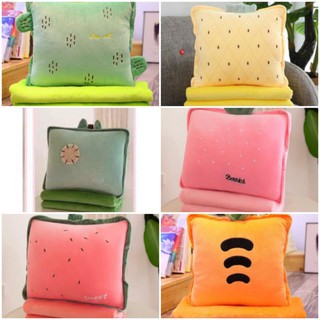 Bộ chăn gối văn phòng hình vuông