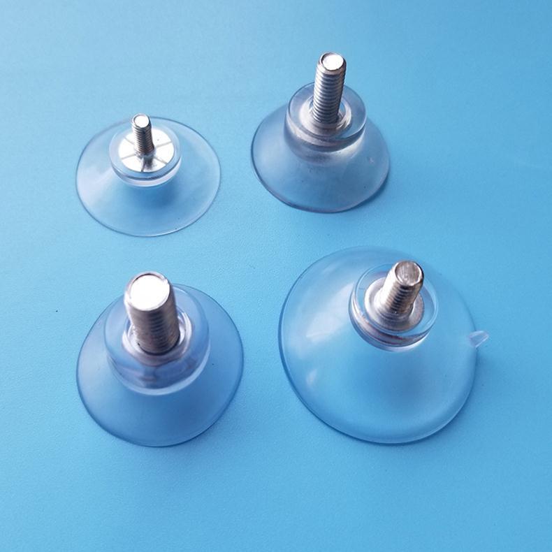 4 Miếng giác hút có ốc vặn cố định cho bàn uống cà phê mặt kính bám chắc chống trượt tiện lợi