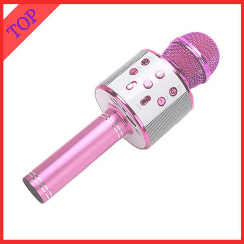 Micro Không Dây Cầm Tay Cổng Usb Tiện Dụng Hát Karaoke Ktv Mới