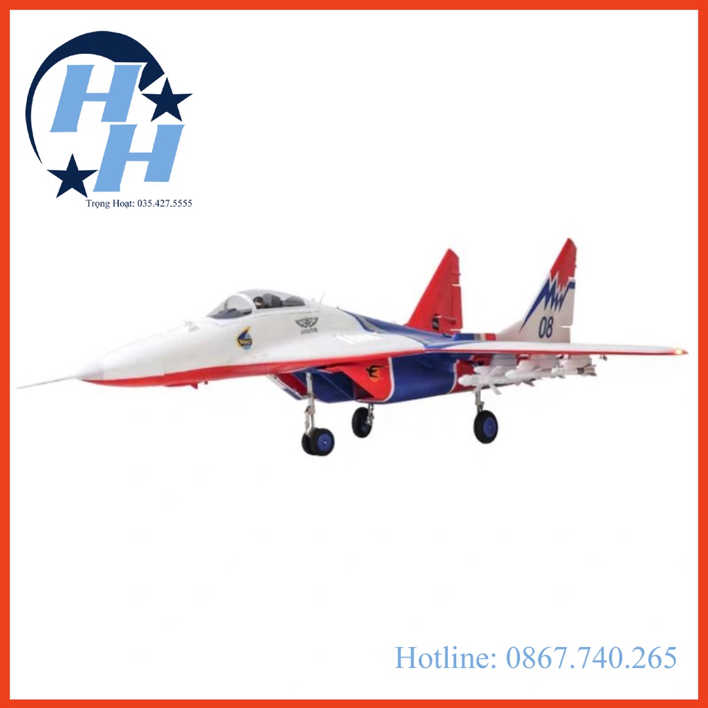 Máy bay điều khiển MIG 29 dual EDF 64mm MiG-29 64mm EDF PNP