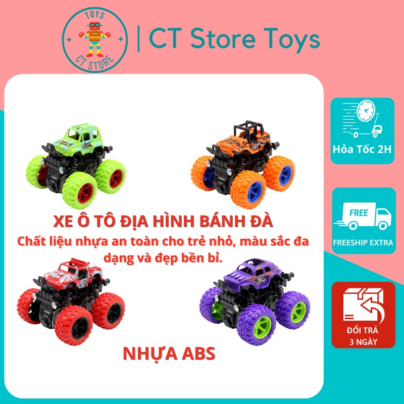 Xe ô tô đồ chơi CT Store Toys quán tính chạy đà cho bé nhiều màu sắc, chạy rất xa, bền bì, đồ chơi cho bé