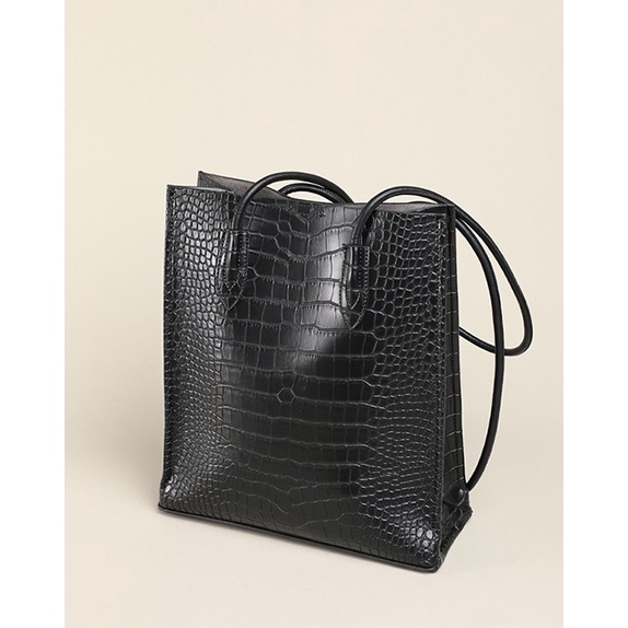 The Tangle Croc Bag - Túi Tote Da Nữ