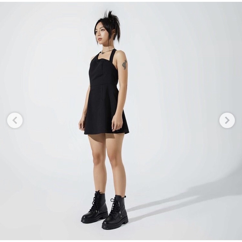 Bốt da combat boot thewolf