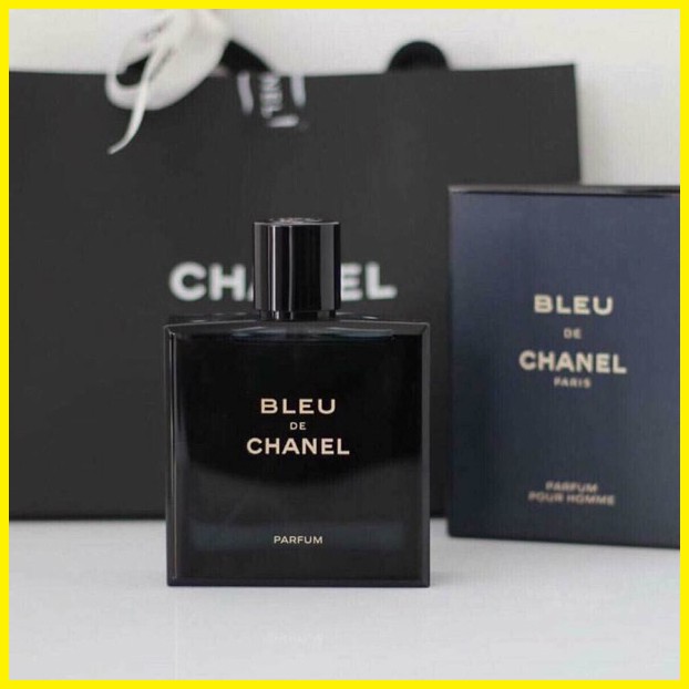 Nước Hoa B.LEU de C.HANEL Parfum (Chữ Vàng) 100ml - Bản Nắp Hít Siêu Cấp, Hương Thơm Đẳng Cấp, Nam Tính