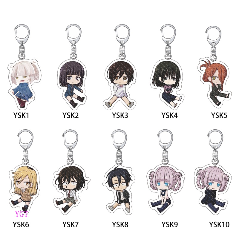 Móc Khóa Mô Hình Nhân Vật Nanakusa Nazuna Yamori Ko Kikyo Seri Hirata Nico Dễ Thương