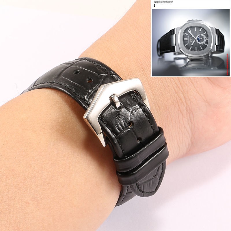 PATEK PHILIPPE Dây Đeo Đồng Hồ Bằng Da Pu 5712g 5726a-001 5711g