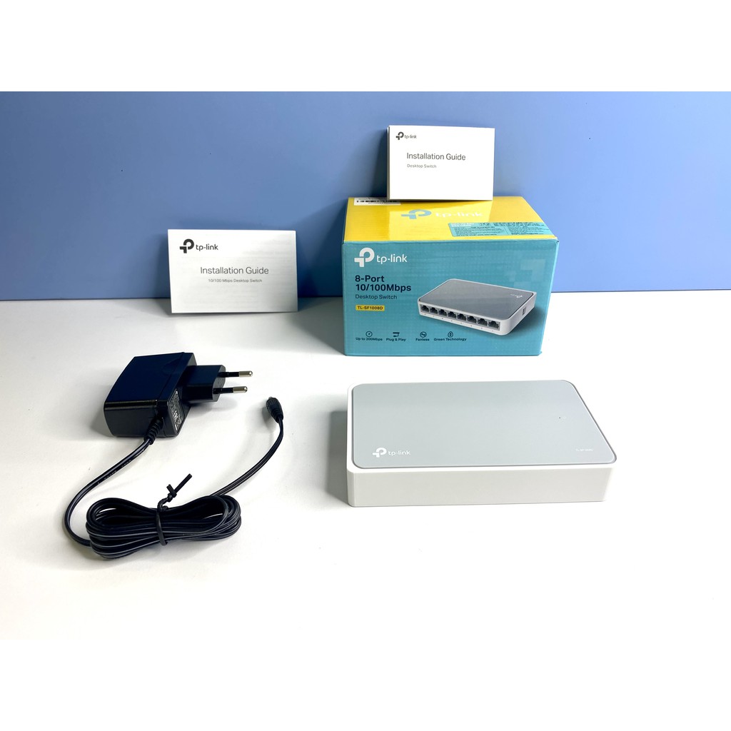Switch chia mạng Tp-Link 8 Port + 2 Uplink 10/100Mbps