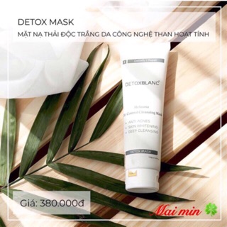 Mặt nạ Thải Độc sủi bọt Detox Blanc số 1