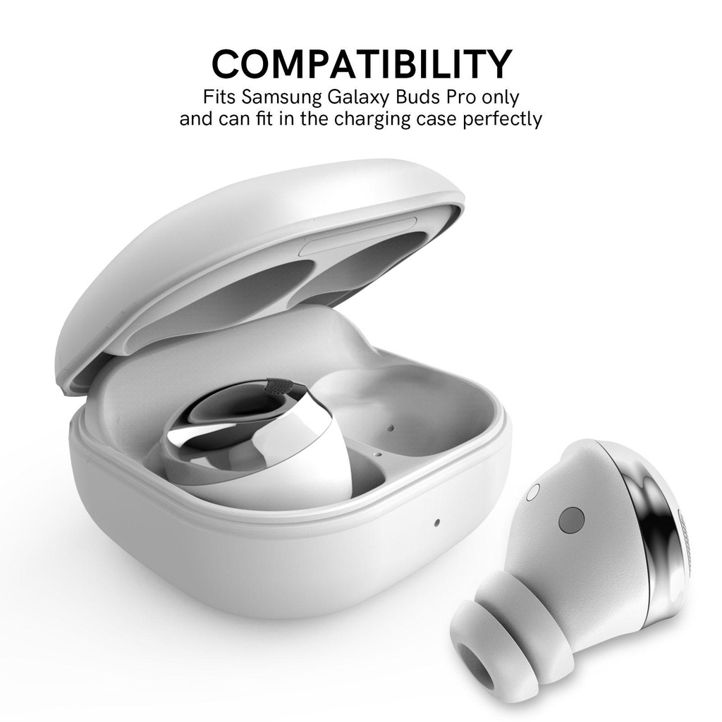 BTLIMER Set 12 Nút Tai Nghe Chống Rơi Thay Thế Chuyên Dụng Cho Samsung Galaxy Buds Pro