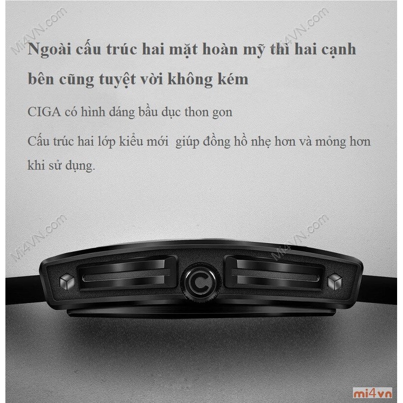 Đồng hồ Cơ Nam Xiaomi CIGA Design Z - DLC -  -  Tráng kim cương DLC -  Giành giải Design Award 2020 tại Đức