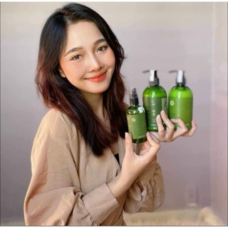 Set gội xả xịt bưởi