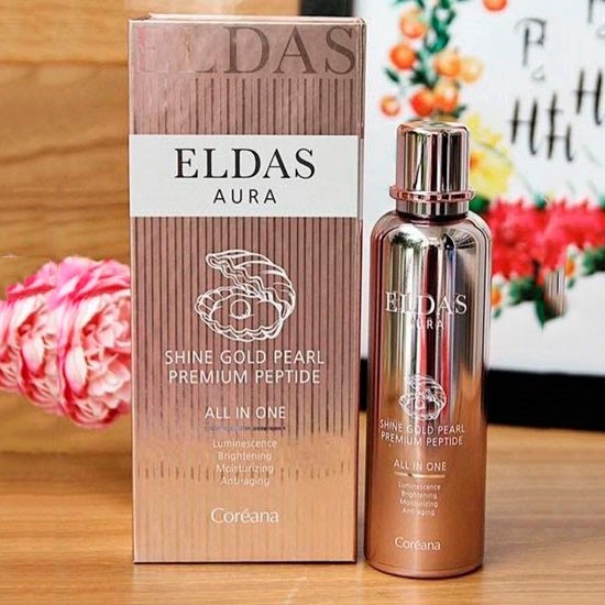 [Mã COS1505 giảm 8% đơn 300K] Serum Eldas AURA Shine Gold Pearl Premium Peptide