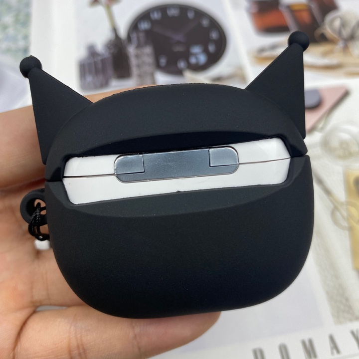 Case airpods 1/2/3/Pro - Vỏ ốp airpod 1/2/3/Pro hình Kuromi đáng yêu - Mã TZAP389