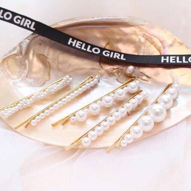 Set 5 Kẹp Tóc Hàn Quốc Siêu Xinh