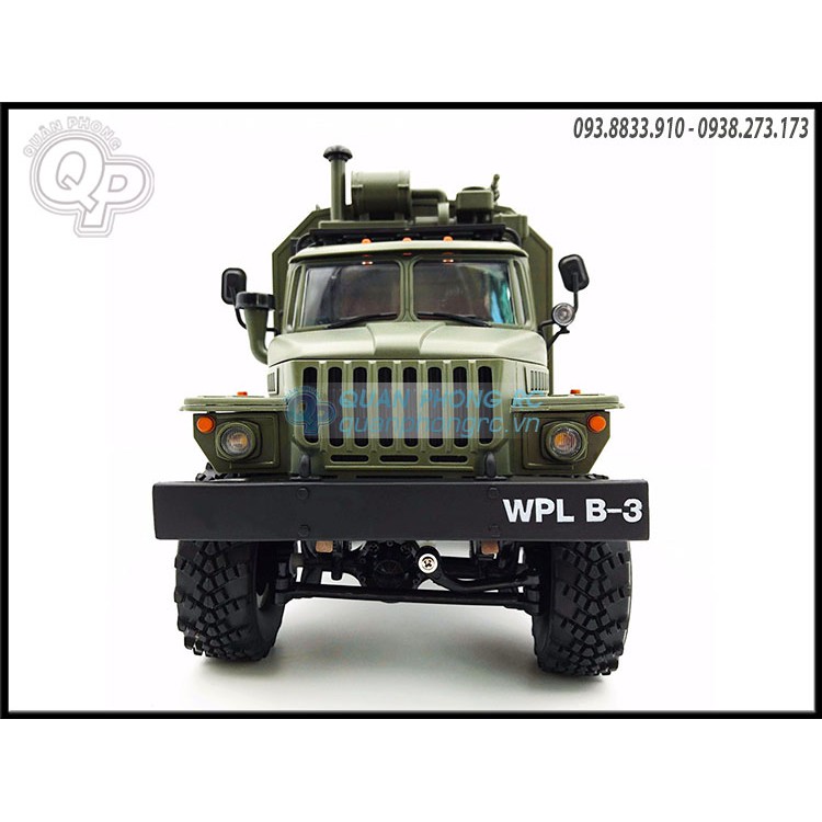 Xe điều khiển WPL B36 Ural 1/16 2.4G 6WD Rc Car Military Truck Rock Crawle