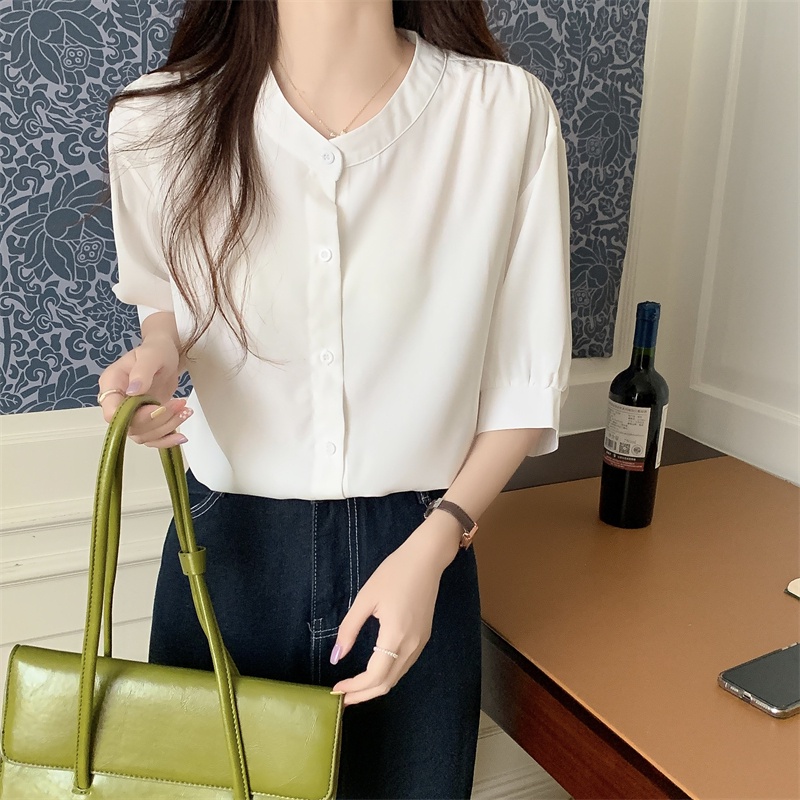 Áo Sơ Mi Nữ Dáng Rộng Thời Trang Mùa Hè Mới