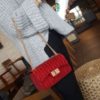 Túi silicon quảng châu đeo chéo size 18cm