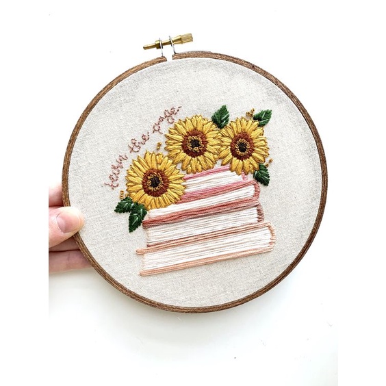 🌿DIY  nguyên liệu thêu HOA CÚC- KIT THÊU TAY  DAISY TRANG TRÍ NHÀ CỬA- BÁCH HÓA NA NA