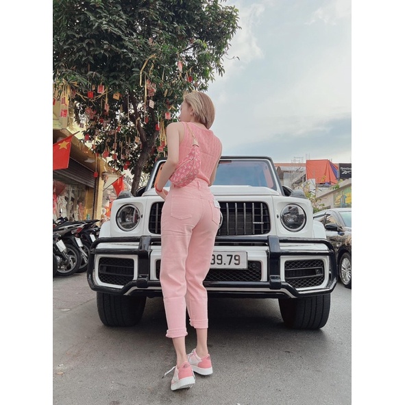 Túi xách nữ Lv Moon màu new 2022, size 24, fullbox túi vải hãng, siêu sang chảnh