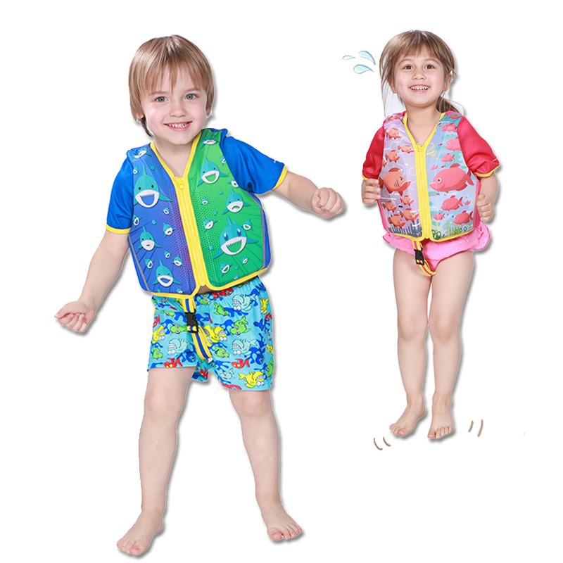 Mới Bộ Đồ Bơi In Hoạt Hình Dễ Thương Cho Bé 1-4 Tuổi