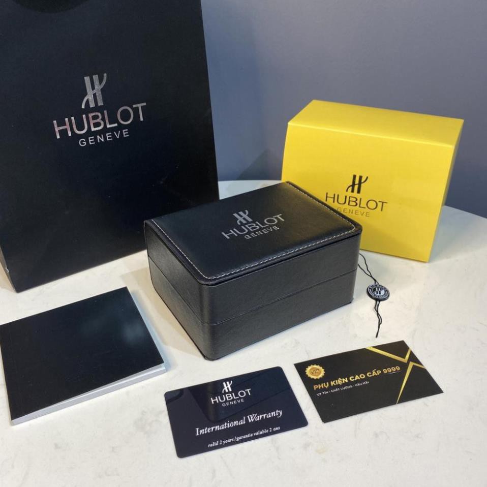 [Free Ship]  Đồng hồ nam Hublot - Clasicc và diamonds đính đá - 42mm bảo hành 12th watch229 | BigBuy360 - bigbuy360.vn