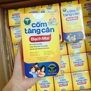 Cốm tăng cân bạch mai ( kèm quà tặng)