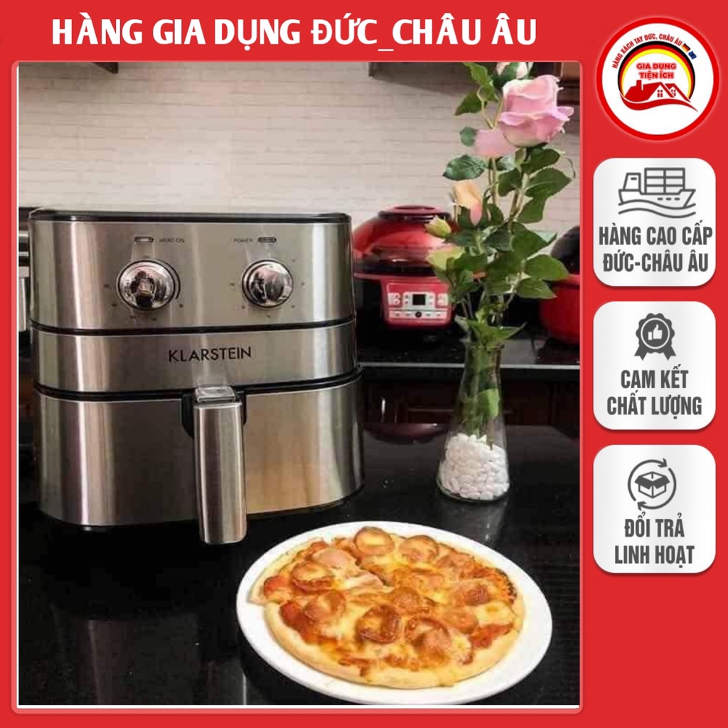 Nồi chiên không dầu KLARSTEIN 5.4L 1700W, bản cơ cao cấp - Hàng Đức